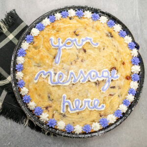 "Your message here" Lemon Cherry Dream Cookie Cake
